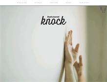 Tablet Screenshot of knockmag.com